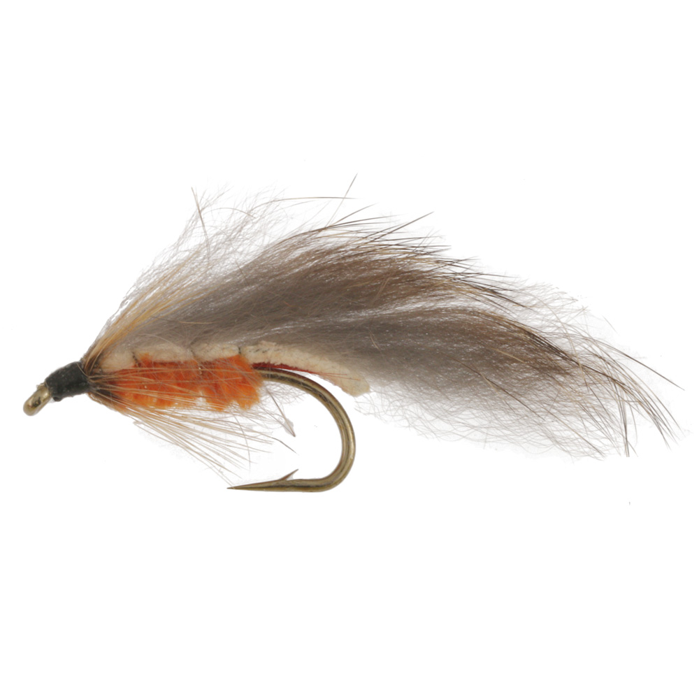 Black Magic Orange Rabbit Trout Fly A04 Qty 1