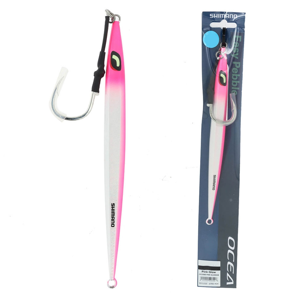 Shimano Ocea Easy Pebble Jig 250g Pink Glow