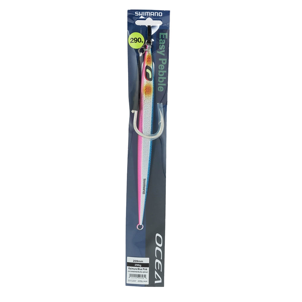 Shimano Ocea Easy Pebble Jig 290g Blue Pink Holo