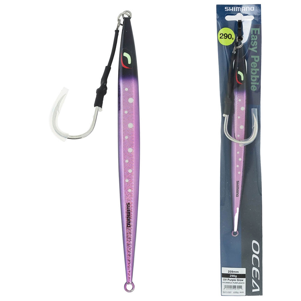 Shimano Ocea Easy Pebble Jig 290g Purple Glow
