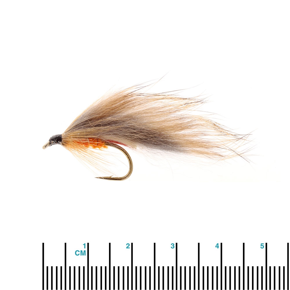 Black Magic Orange Rabbit Trout Fly A06 4.5cm