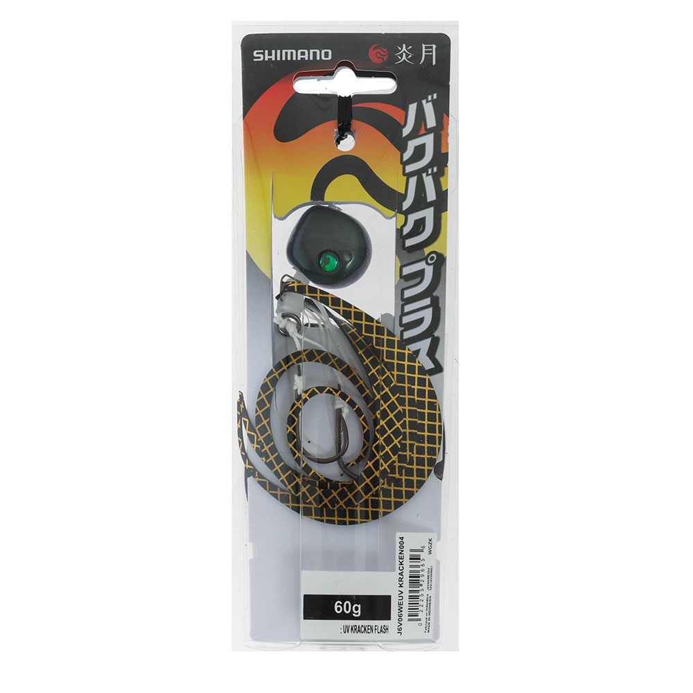 Shimano Tiger Baku Baku Plus Slider Jig 60g Kraken UV