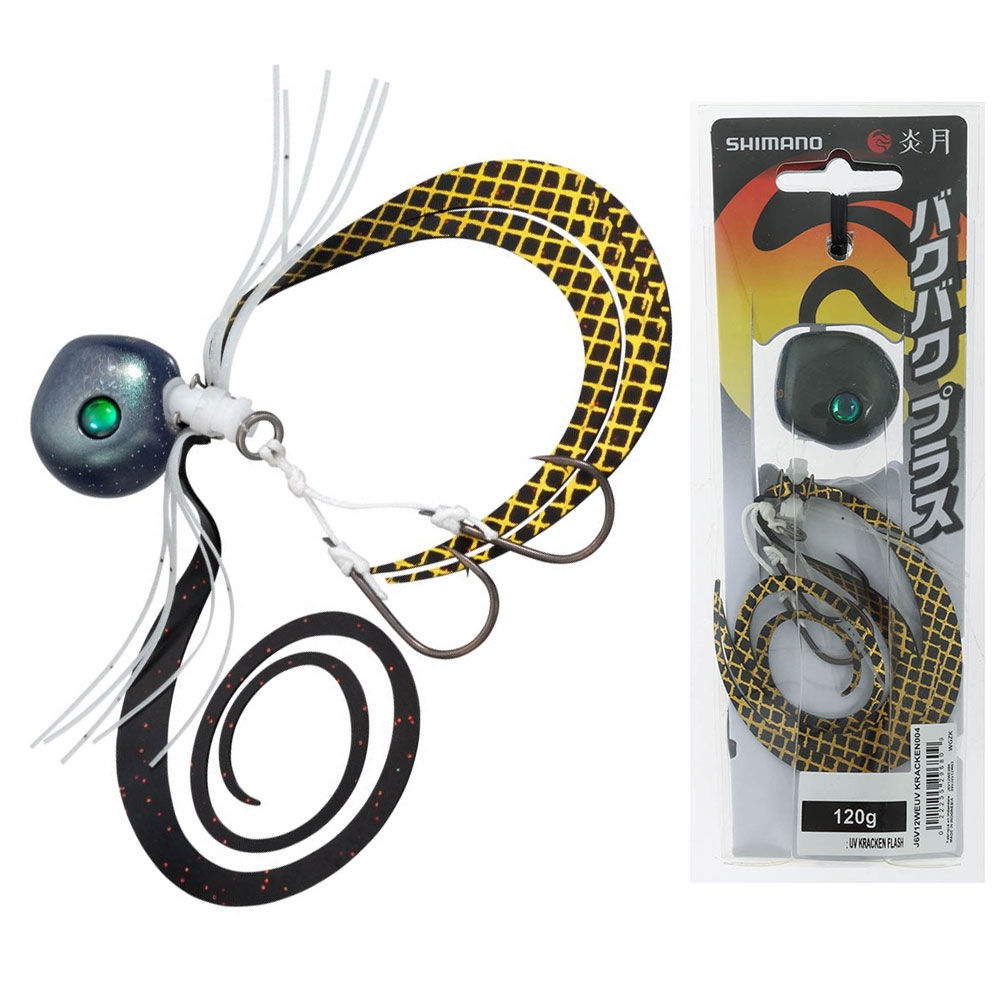 Shimano Tiger Baku Baku Plus Slider Jig 120g Kraken UV
