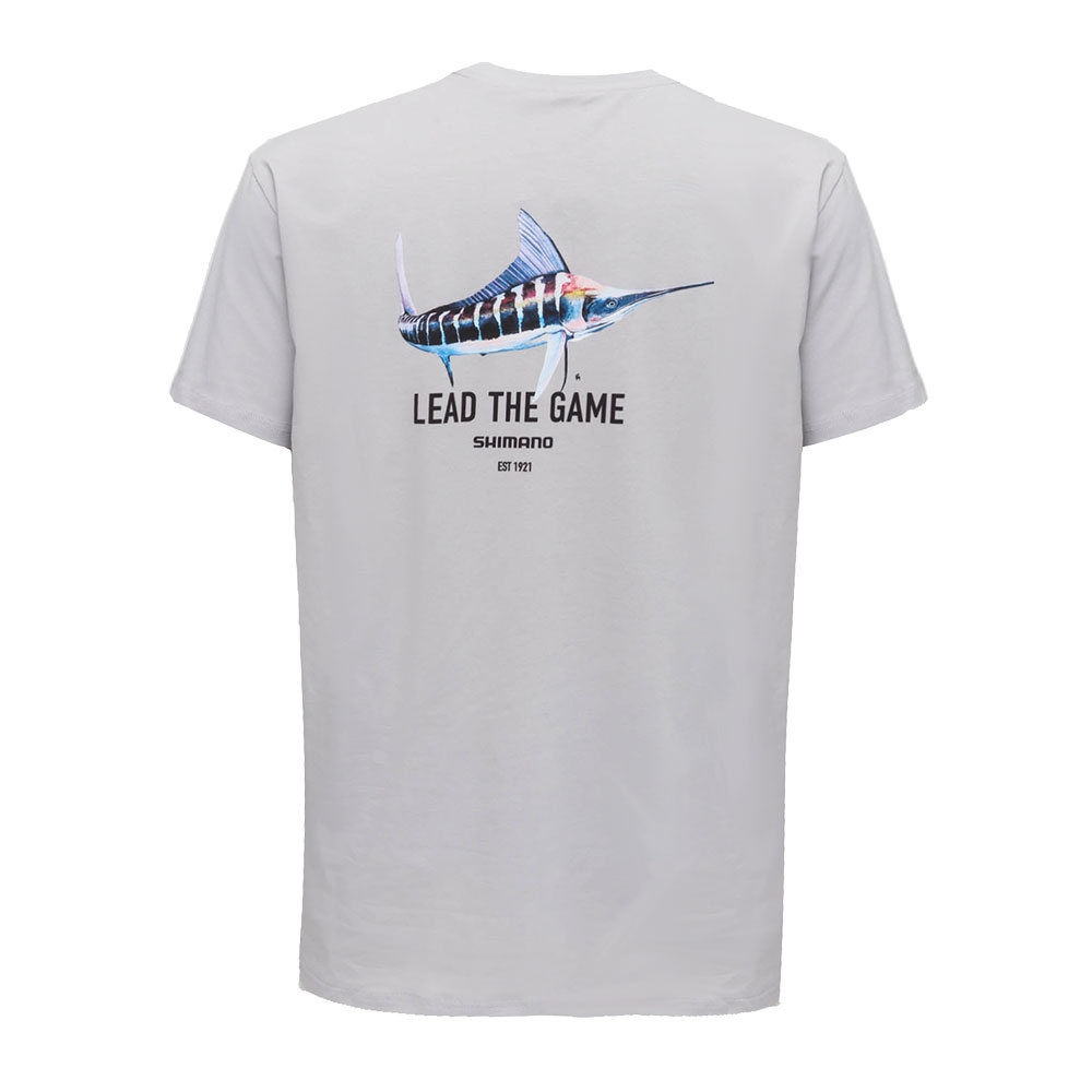 Shimano Lead The Game Mens T-Shirt Marlin
