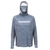 Shimano UPF50+ Technical Lightweight Hoodie Grey 2XL
