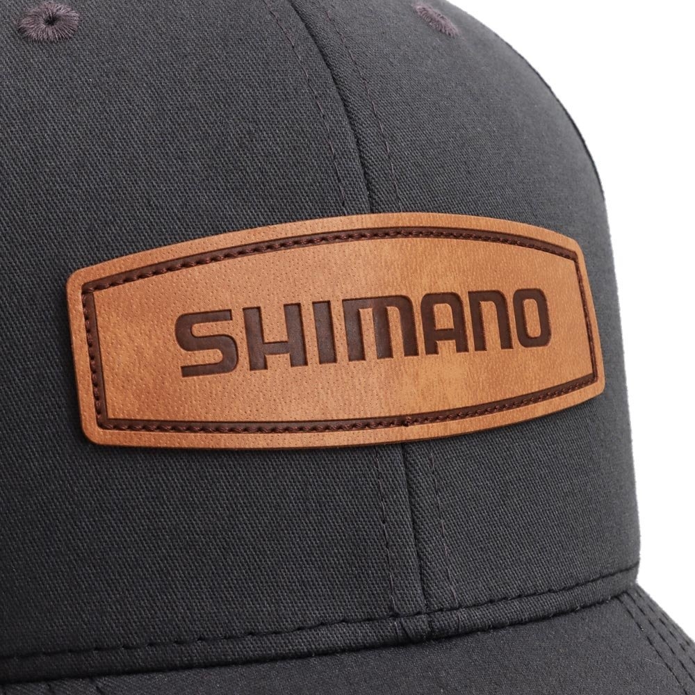 Shimano Leather Patch Cap V2