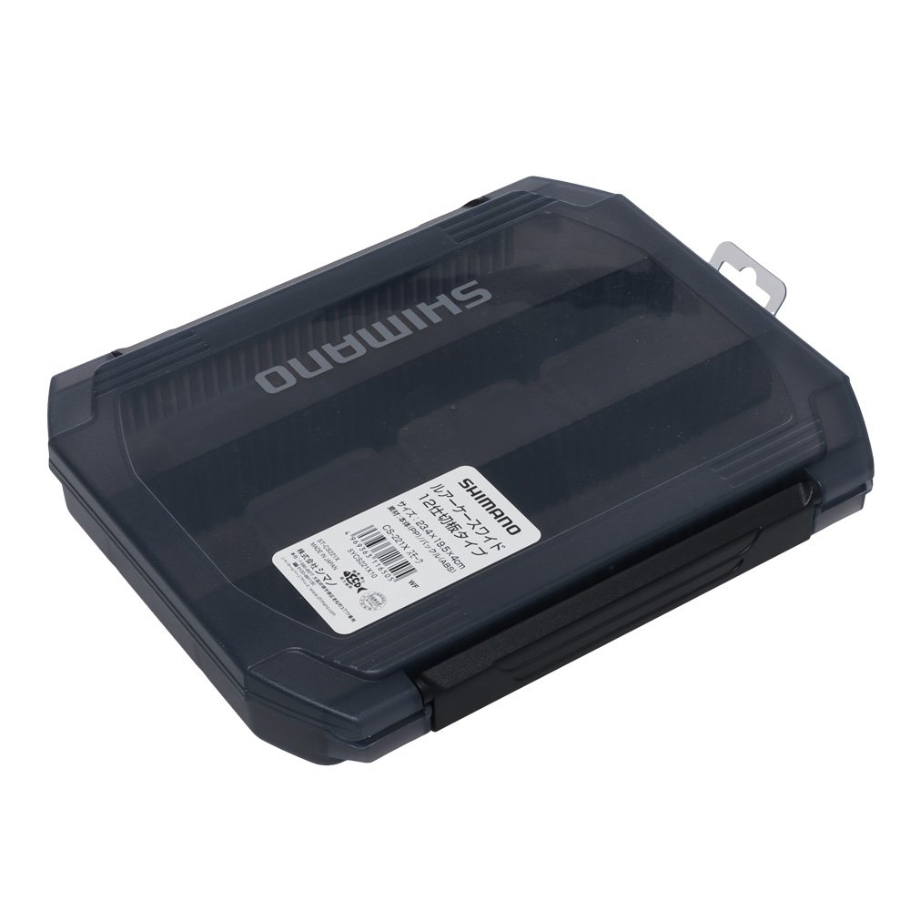 Shimano Wide 12-Divider Lure Box 19x23x4cm