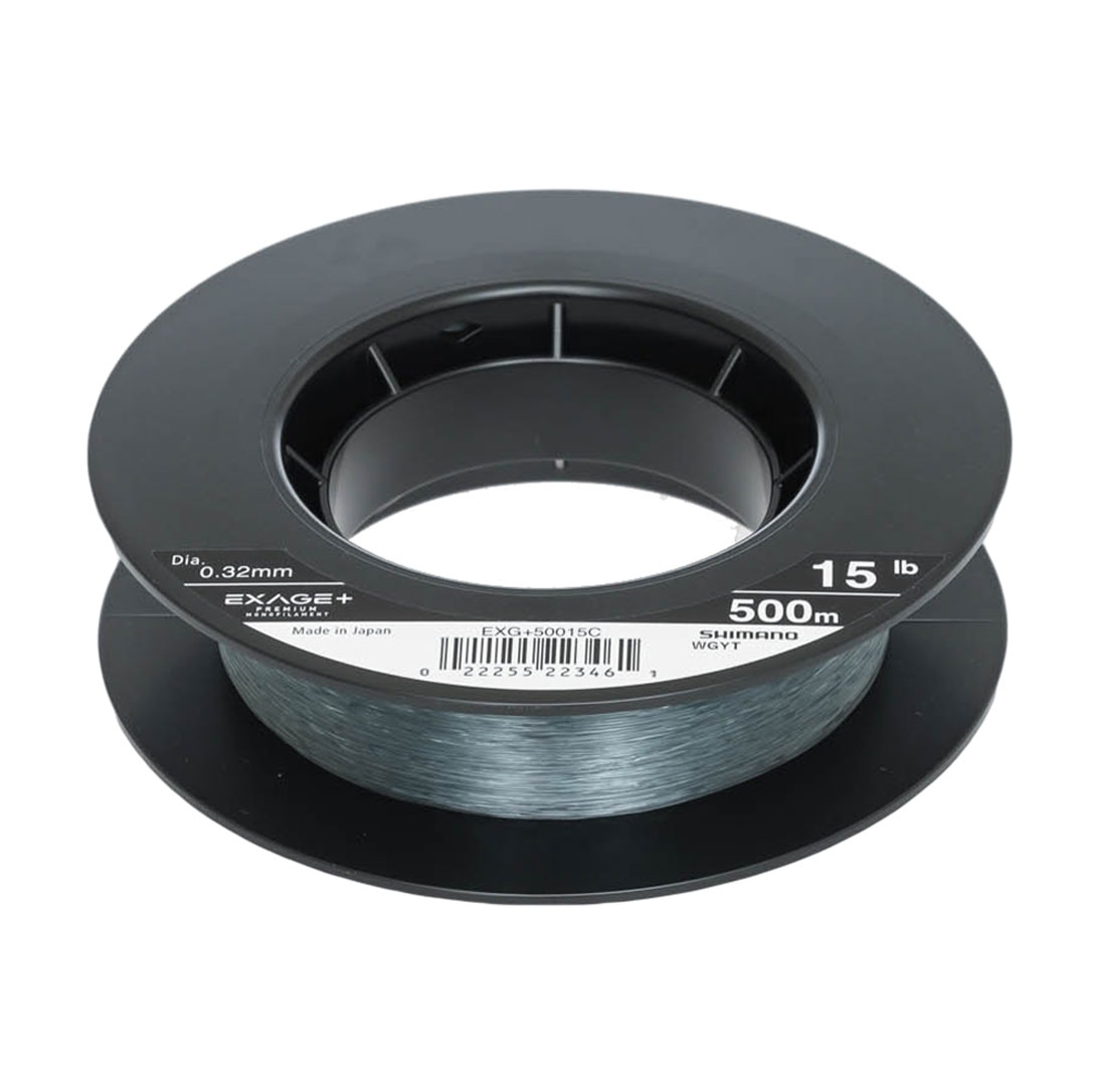 Shimano Exage Plus Premium Monofilament Line 500m 15lb/6.8kg