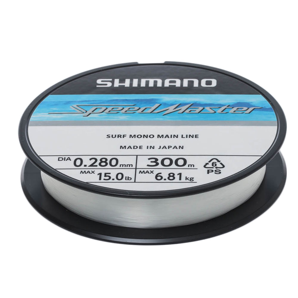 Shimano Speedmaster Surf Monofilament Line 300m 6.8kg/15lb 0.28mm