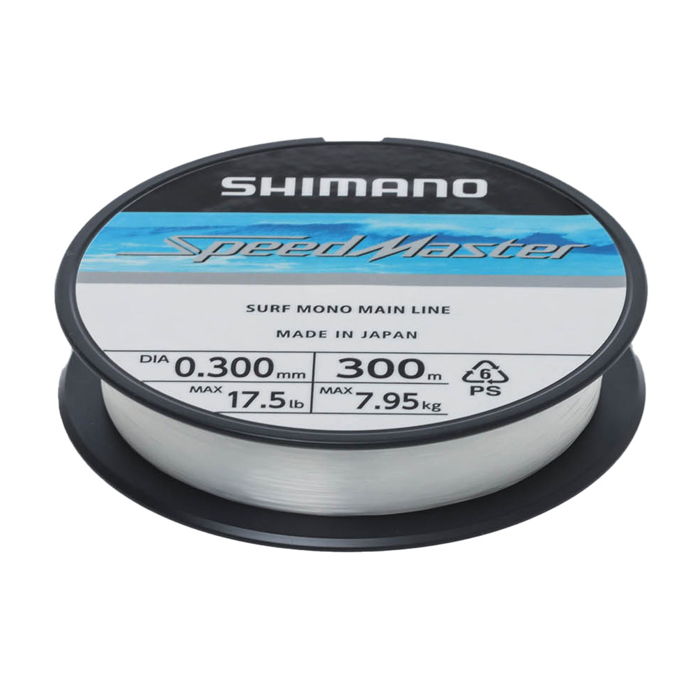 Shimano Speedmaster Surf Monofilament Line 300m 7.9kg/17.5lb 0.30mm