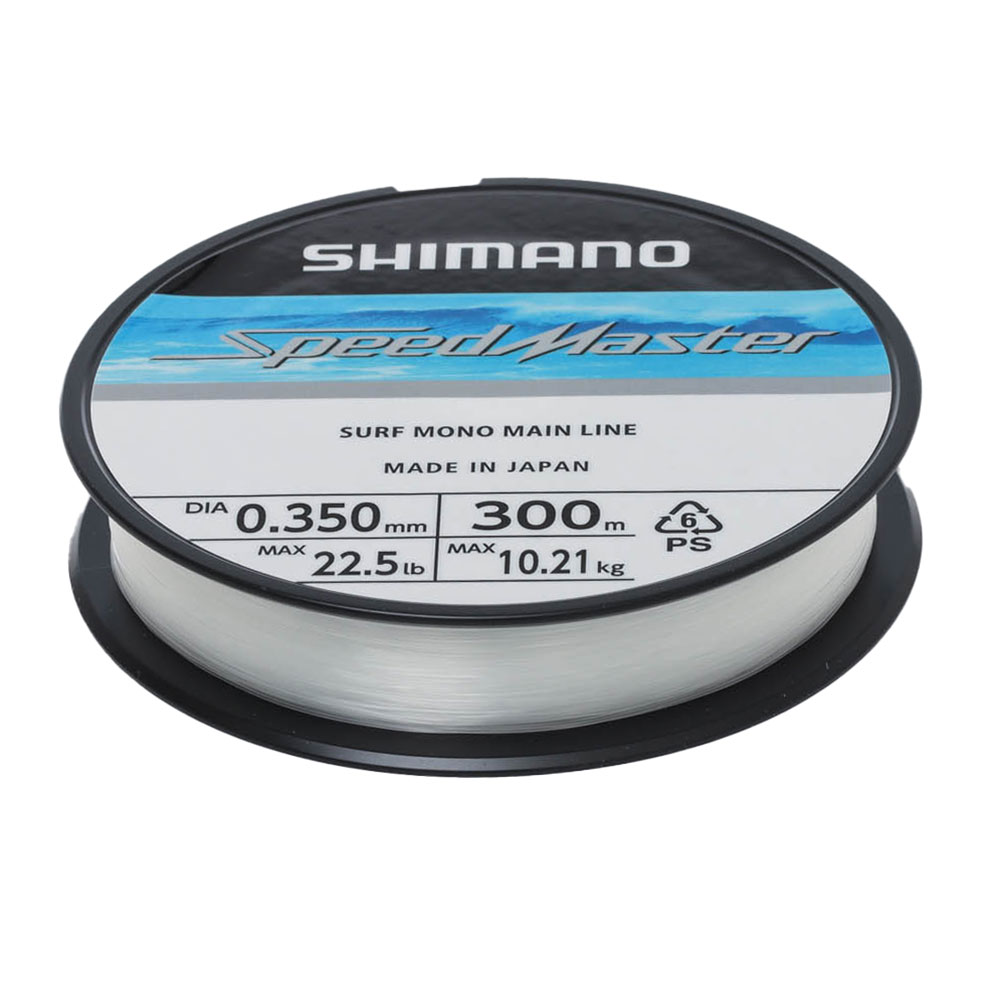 Shimano Speedmaster Surf Monofilament Line 300m 10.2kg/22.5lb 0.35mm