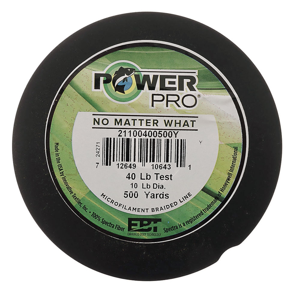 PowerPro High-Visibility Yellow Braid 40lb 500yd