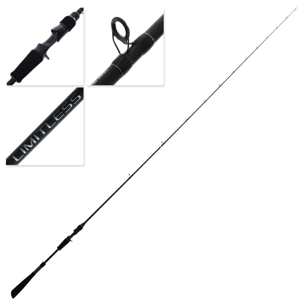 Shimano Limitless MH Baitcaster Rod 7ft 4-8kg 2pc