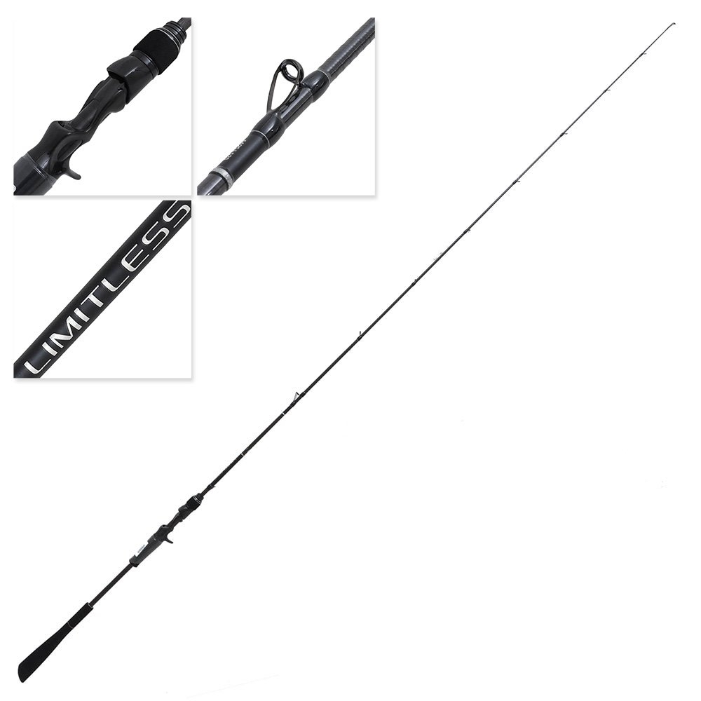 Shimano Limitless OH Slow Jig Rod 6ft 6in PE1.5 2pc