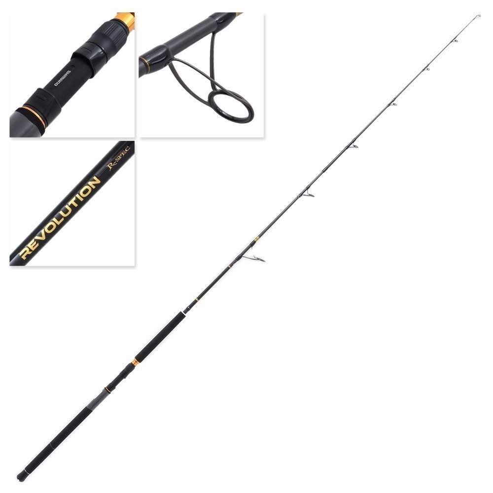 Shimano Socorro 10000 SW Revolution Topwater Travel Spin Combo 8ft 2in PE5-8 3pc with Braid