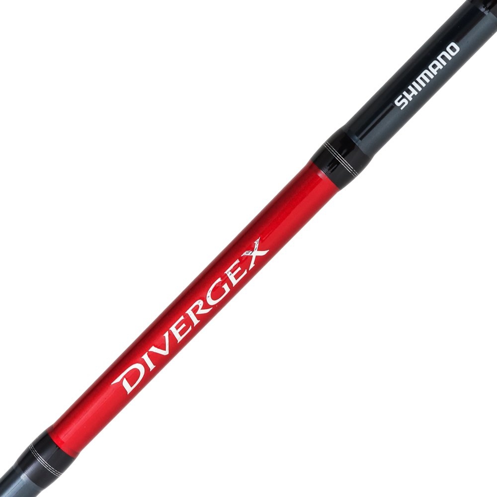 Shimano Corvalus 300 Divergex Medium Heavy Baitcaster Salmon Combo 7ft 4-8kg 2pc