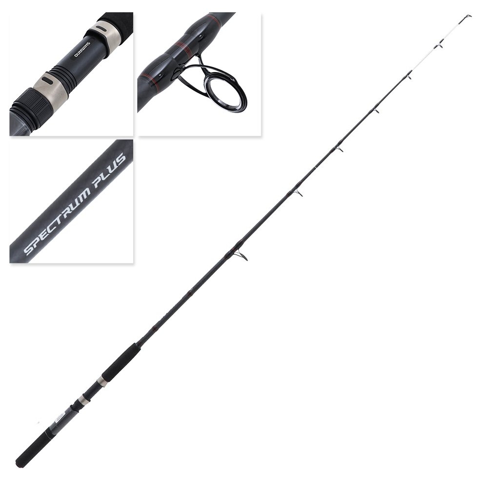 Shimano Spectrum Plus Medium Boat Spin Rod 6ft 8-12kg 1pc