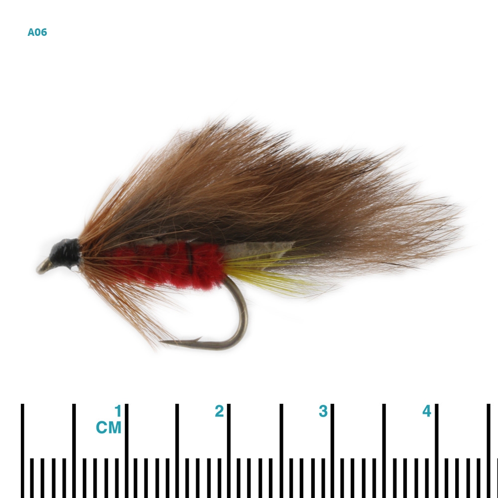 Black Magic Red Rabbit Trout Fly