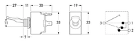 Hella Marine Toggle Switch Off-On-On Headlamp Thumbnail Hella Marine Toggle Switch Off-On-On Headlamp