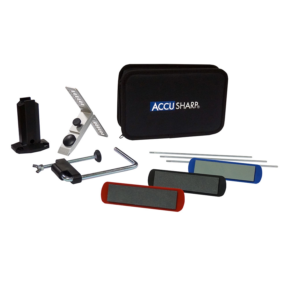 AccuSharp Precision 3-Stone Knife Sharpener Kit