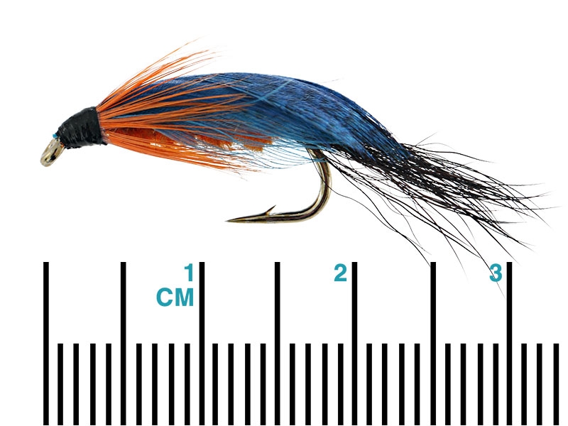 Black Magic Scotch Poacher Trout Fly A08 3cm