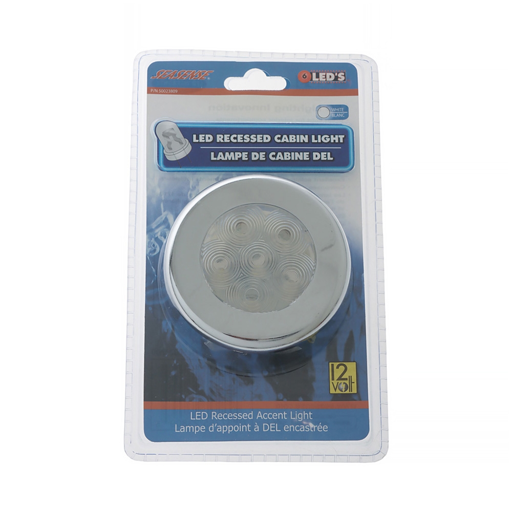 SeaSense 6 LED Accent Light Recessed Mount 3in 12V