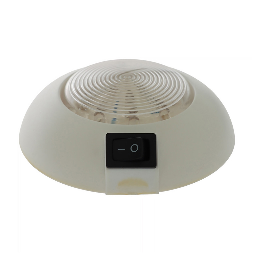 SeaSense 12 LED Accent Light with Switch Surface Mount White 12V