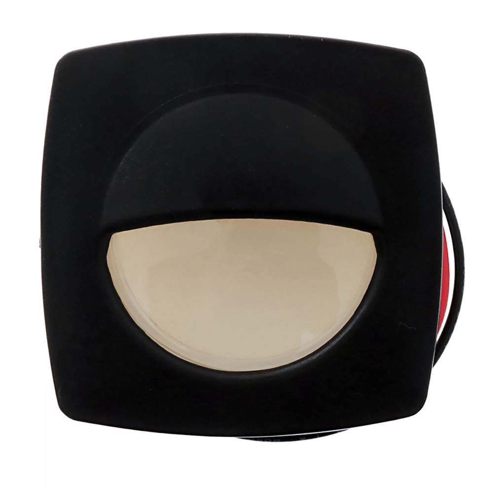 SeaSense 3 LED Companion Way Accent Light Black Cover White Light 12V
