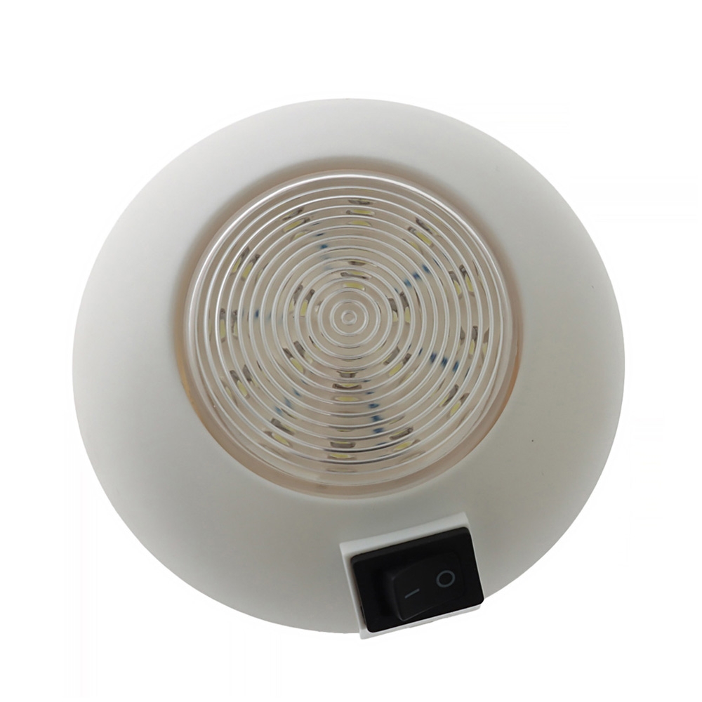 SeaSense 18 LED Accent Light with Switch Surface Mount White 12V