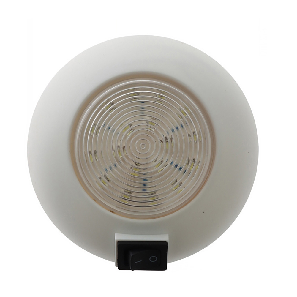 SeaSense 18 LED Accent Light with Switch Surface Mount White 12V