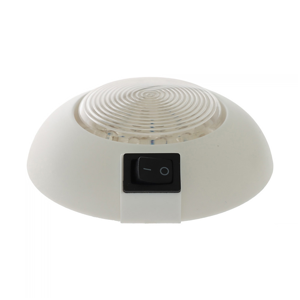 SeaSense 18 LED Accent Light with Switch Surface Mount White 12V
