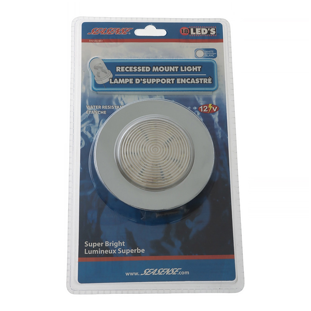 SeaSense 18 LED Recessed Mount Accent Light White 12V