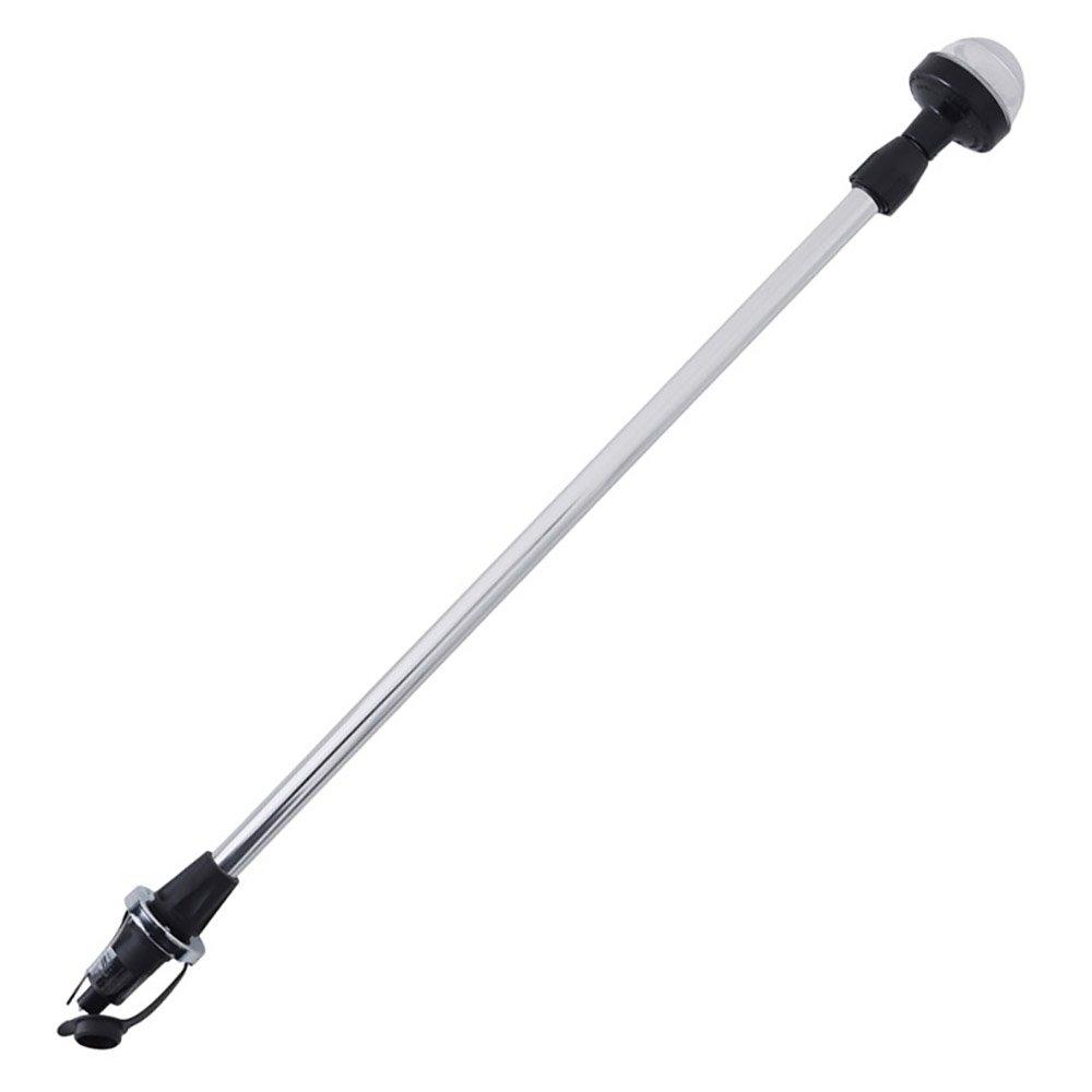 SeaSense Telescopic All-Round Light Chrome with Round Base 66-122cm