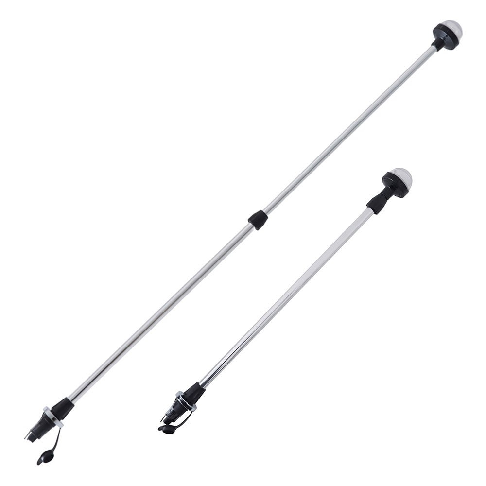 SeaSense Telescopic All-Round Light Chrome with Round Base 66-122cm