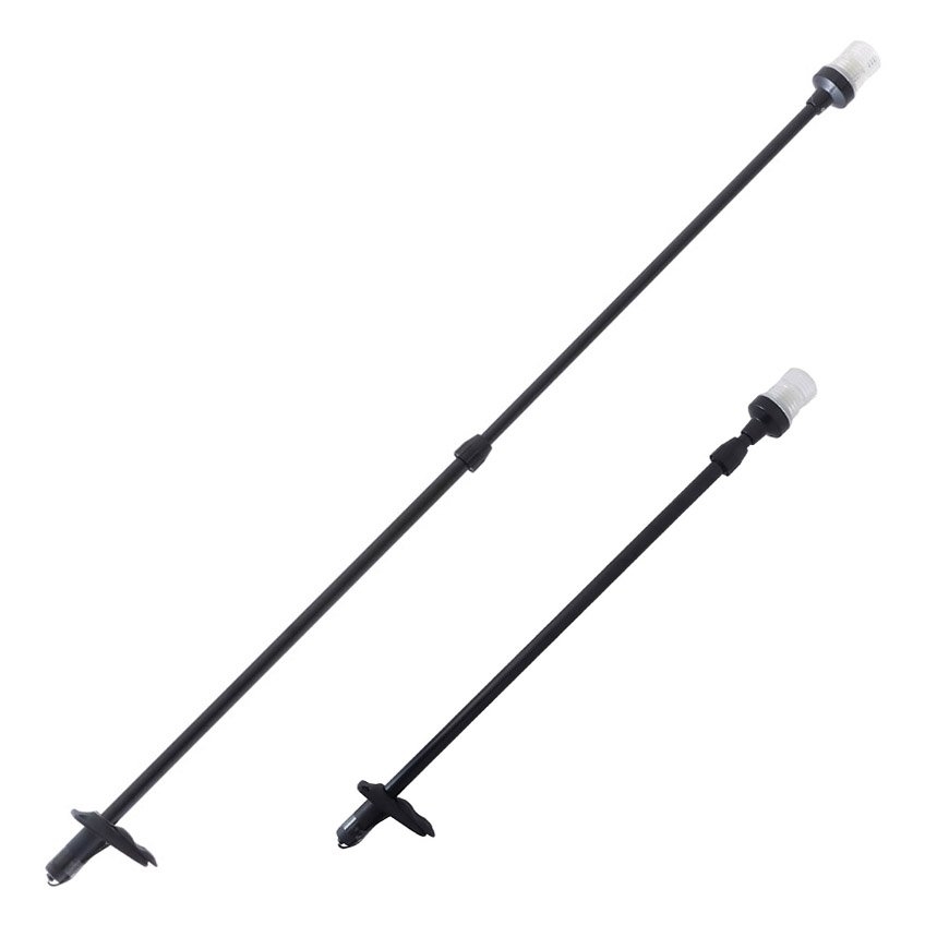 SeaSense Telescopic All-Round Light Black with Black Nylon Base 66-122cm