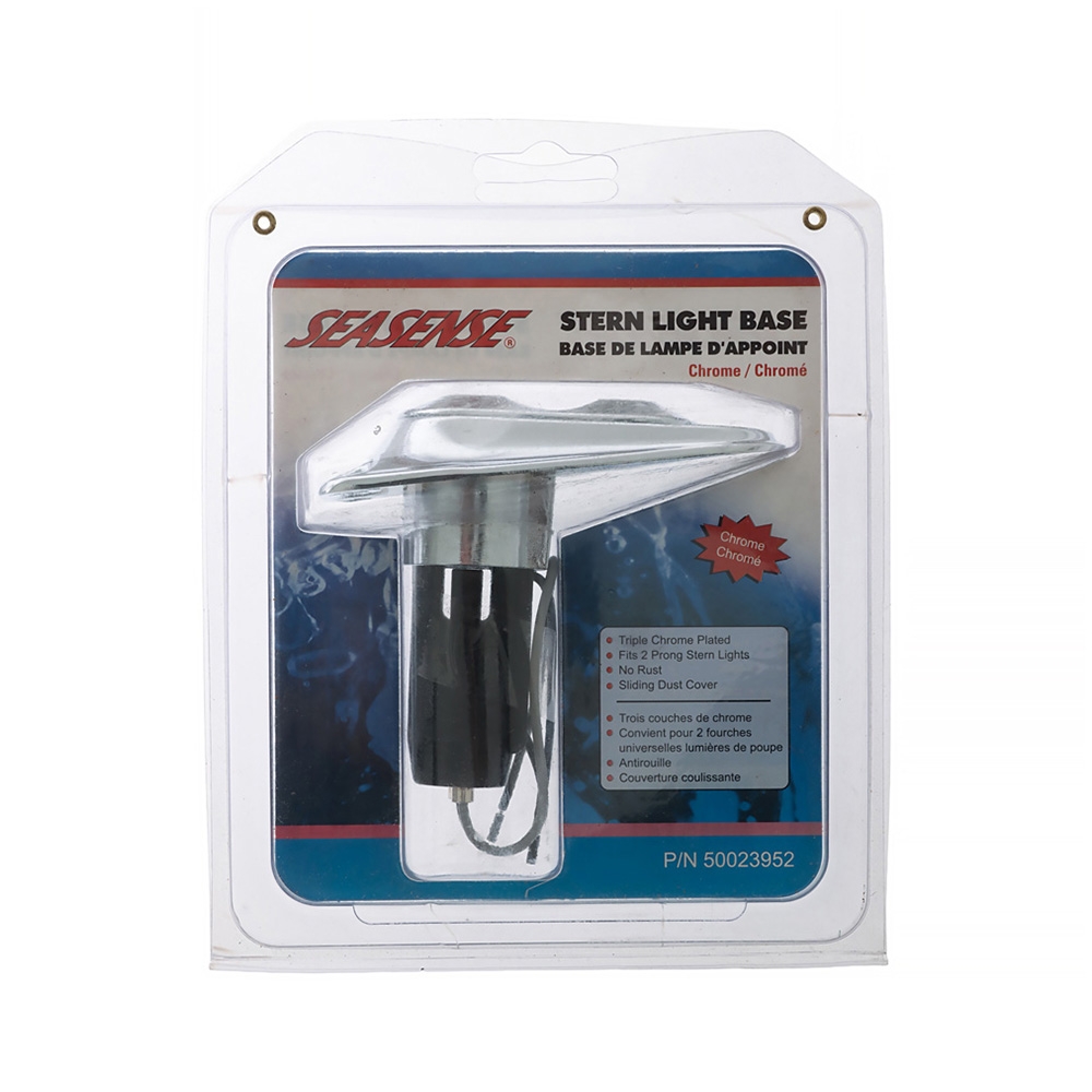 SeaSense Classic Stern Light Base Chrome