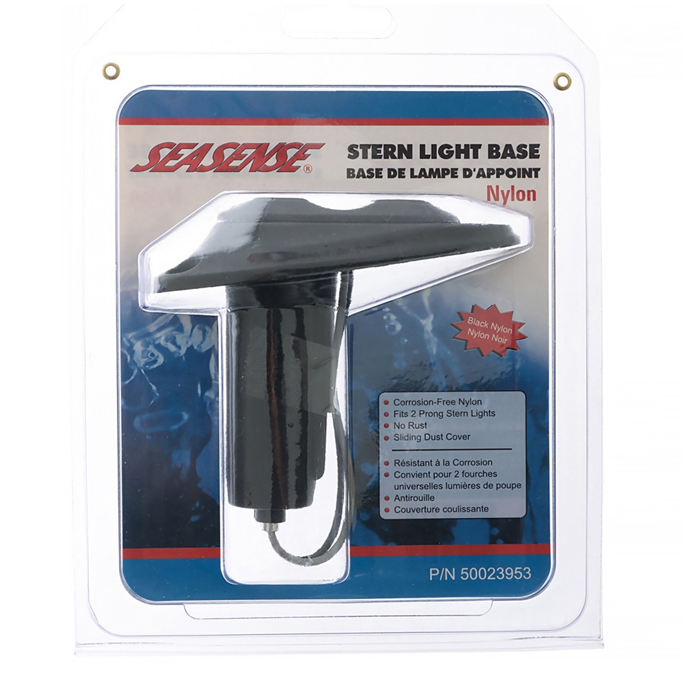 SeaSense Classic Stern Light Base Black Nylon