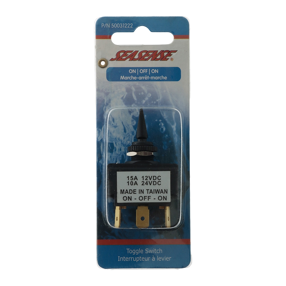 SeaSense 3-Position ON/OFF/ON Toggle Switch 12V