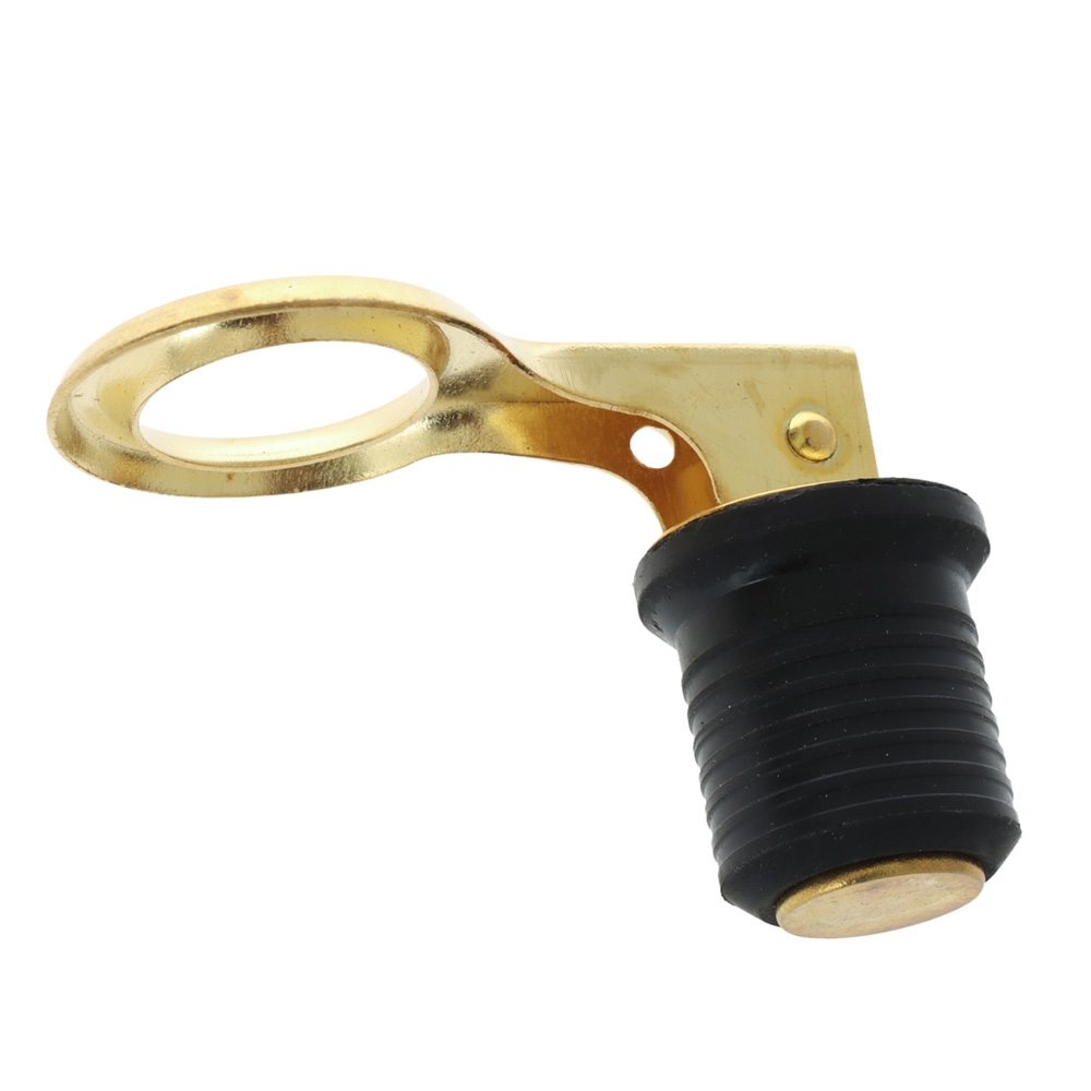 SeaSense Brass Snap Drain Plug 1in