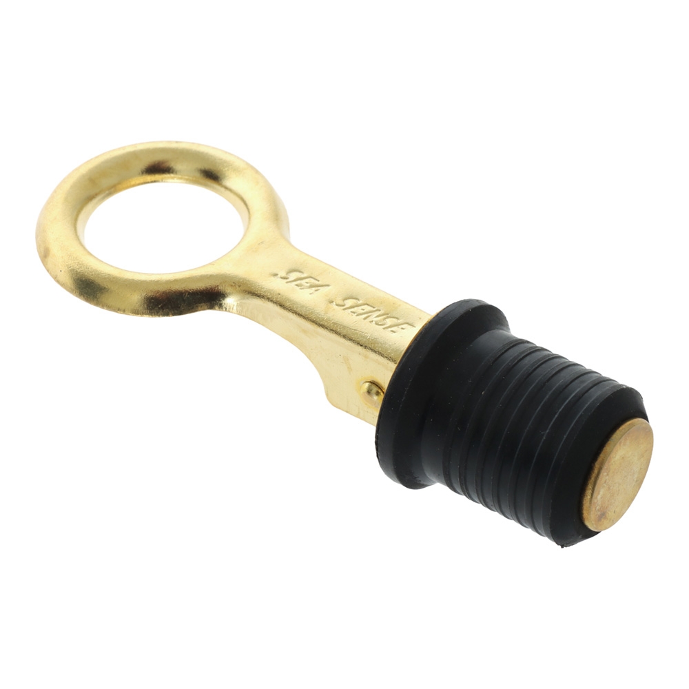 SeaSense Brass Snap Drain Plug 1in