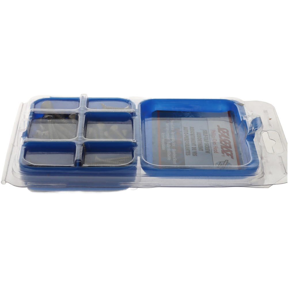 SeaSense Stainless Steel 68 Piece Screw Kit - Phillips Oval Head