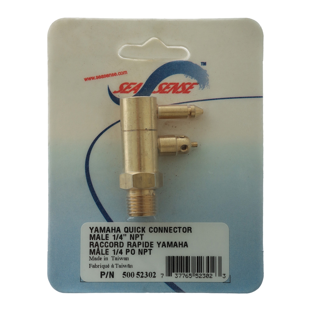 SeaSense Fuel Tank Connector Yamaha Male 1/4in NPT