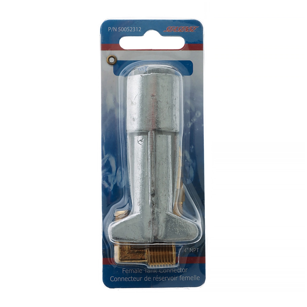 SeaSense 3 Piece Fuel Tank Connector Mercury/Mariner Female 3/8in Barb with Male 1/4in NPT