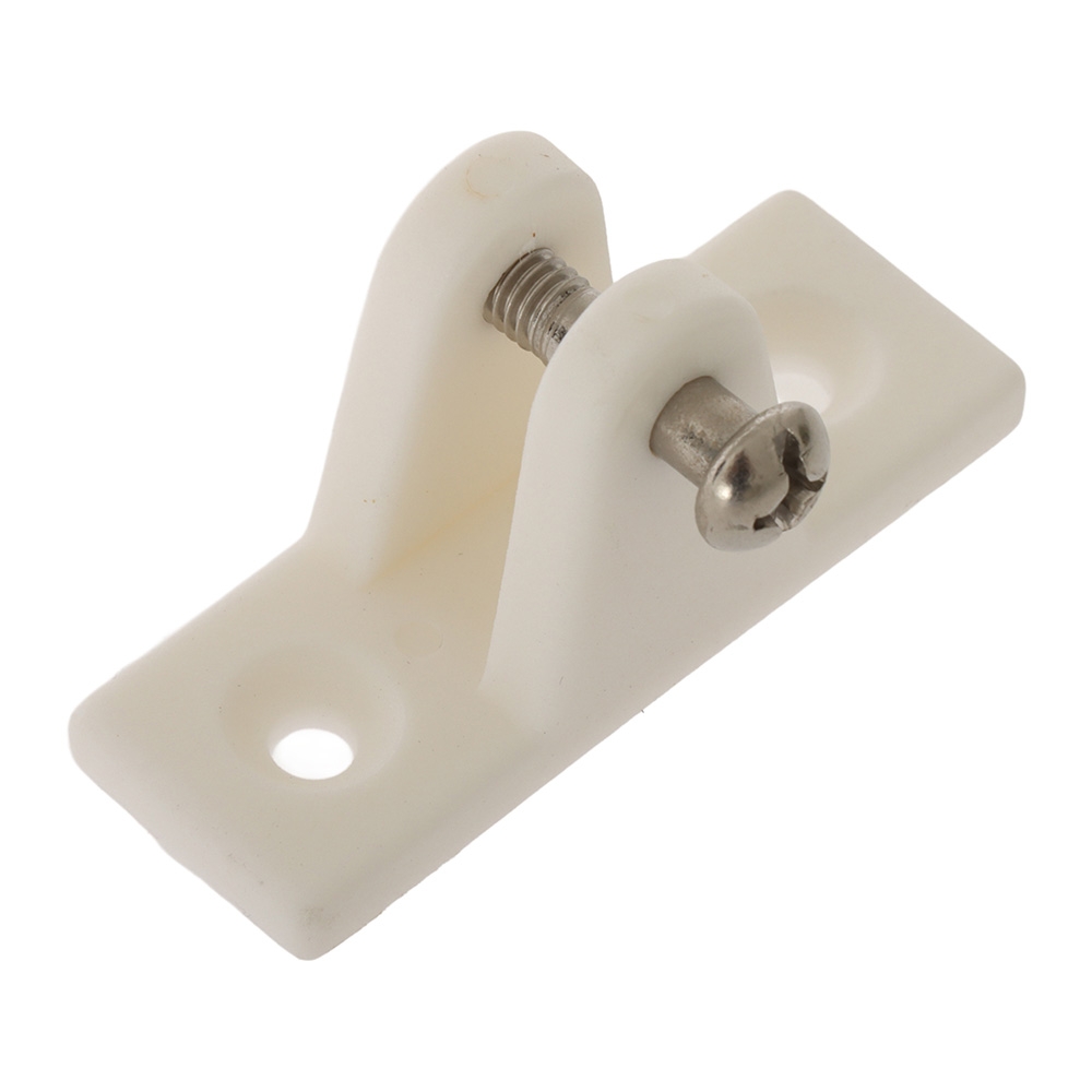 SeaSense Nylon Canopy Angled Deck Hinge White