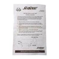 SeaSense LED Rod Holder Accent Bezel Thumbnail SeaSense LED Rod Holder Accent Bezel