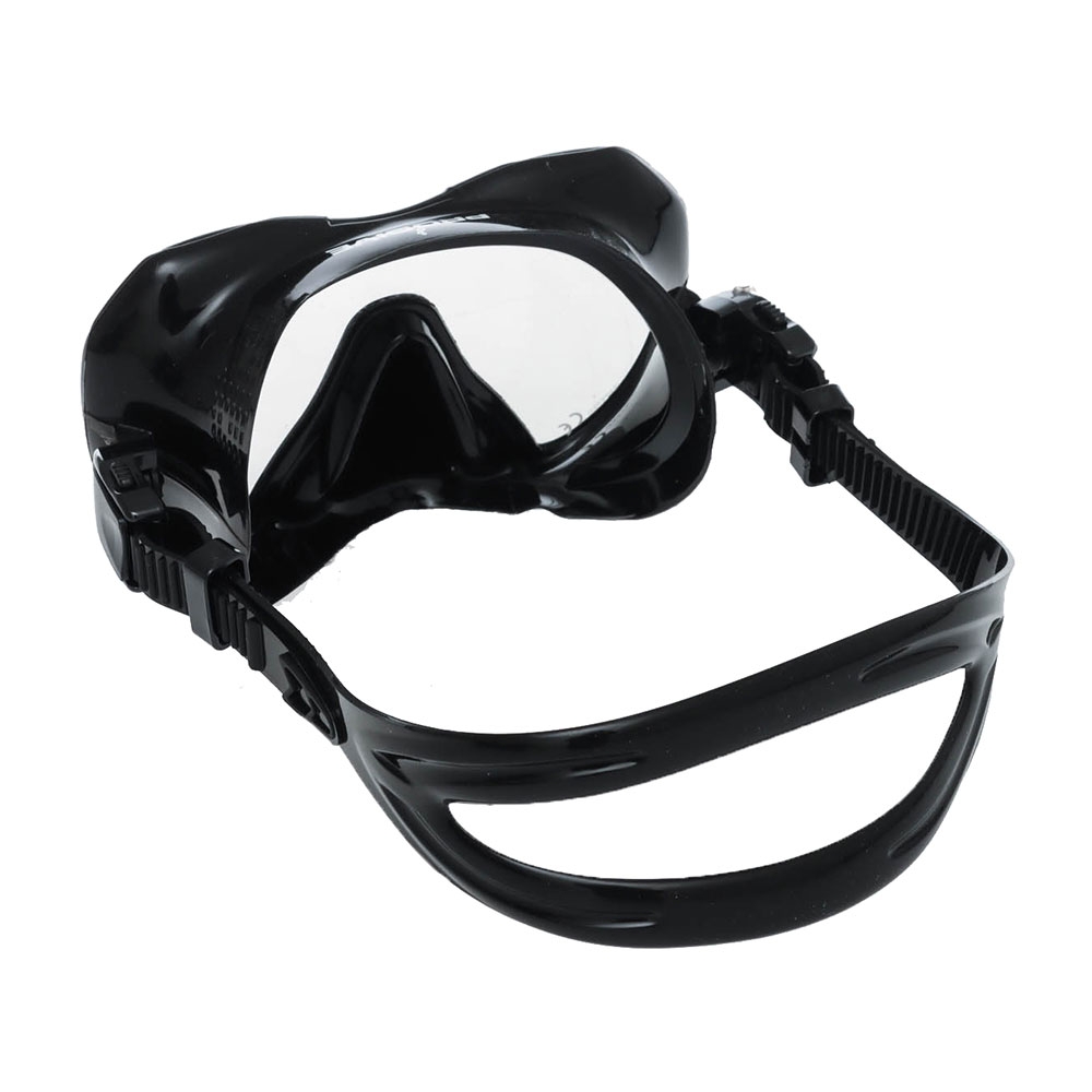 Pro-Dive Extreme Vu Sea Harvester Silicone Free Dive Mask and Snorkel Set with Fins