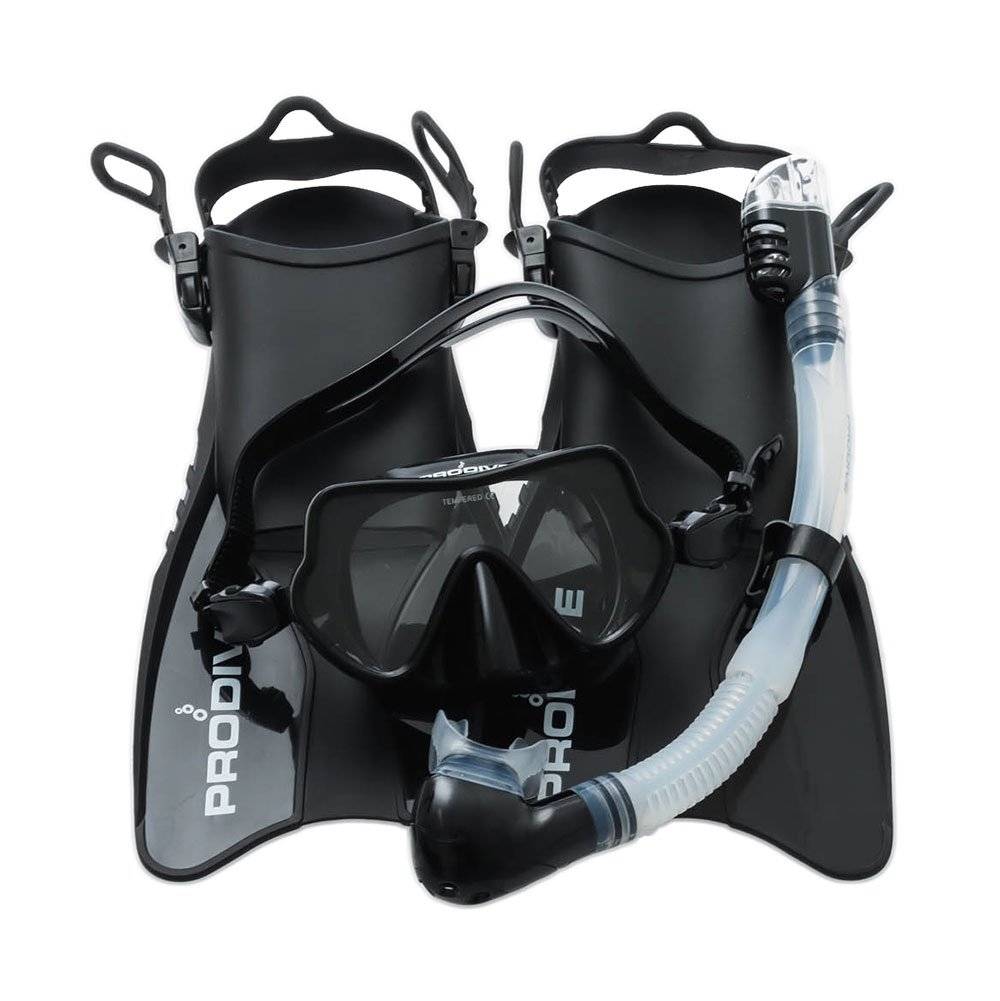 Pro-Dive Explorer Mask Snorkel and Fins Set