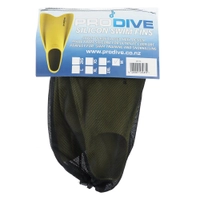 Pro-Dive Silicone Swimming Snorkeling Fins Yellow Thumbnail Pro-Dive Silicone Swimming Snorkeling Fins Yellow