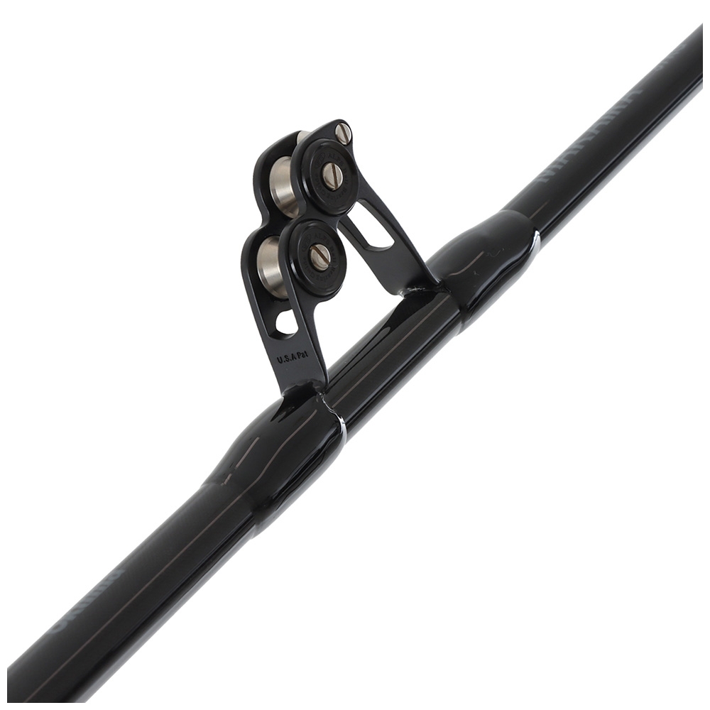 Okuma Makaira Fully Rollered Stand Up Game Rod 5ft 10in 37kg 1pc Black/Silver