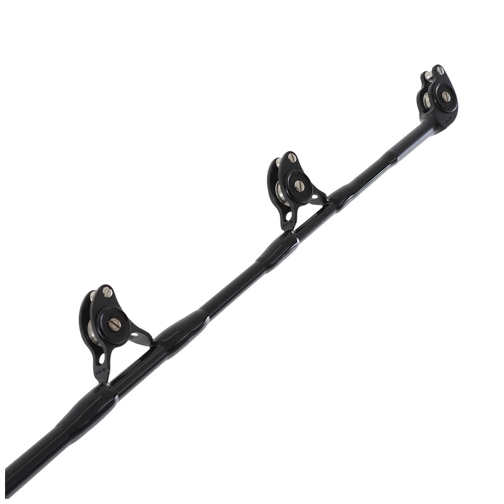 Okuma Makaira Fully Rollered Stand Up Game Rod 5ft 10in 37kg 1pc Black/Silver